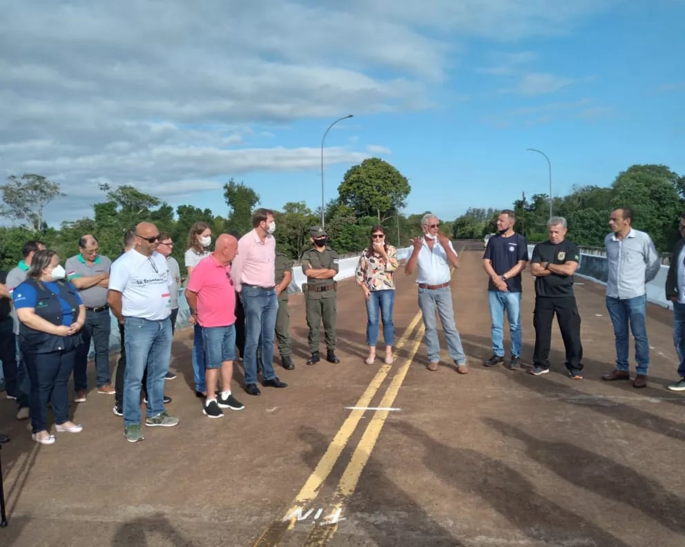 Se habilita el paso fronterizo con Brasil en Comandante Andresito.