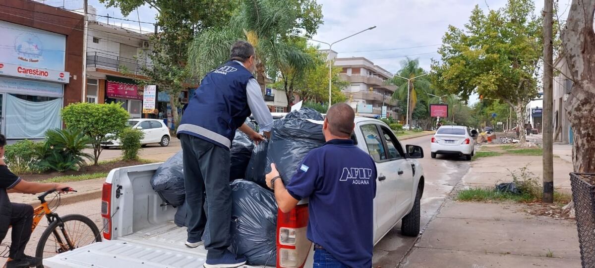 Secuestro de AFIP en Gualeguaychú