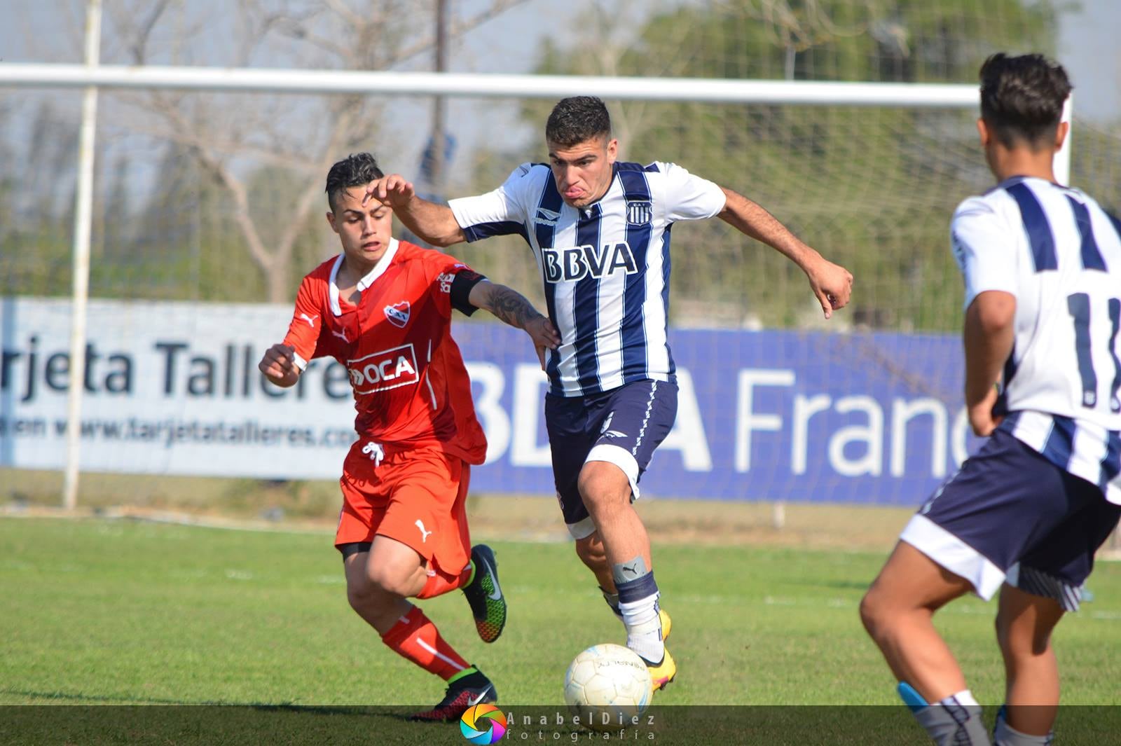 Federico Ferreyra futbolista de Arroyito en Sportivo Sacanta