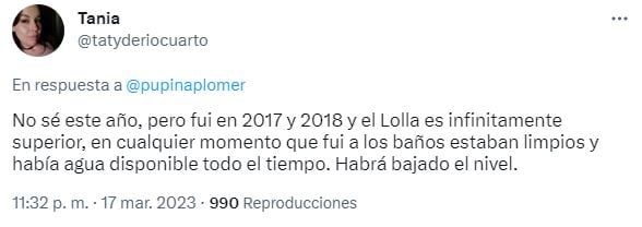 Largas filas, poca agua y calor agobiante: así se vivió el día 1 del Lollapalooza Argentina 2023