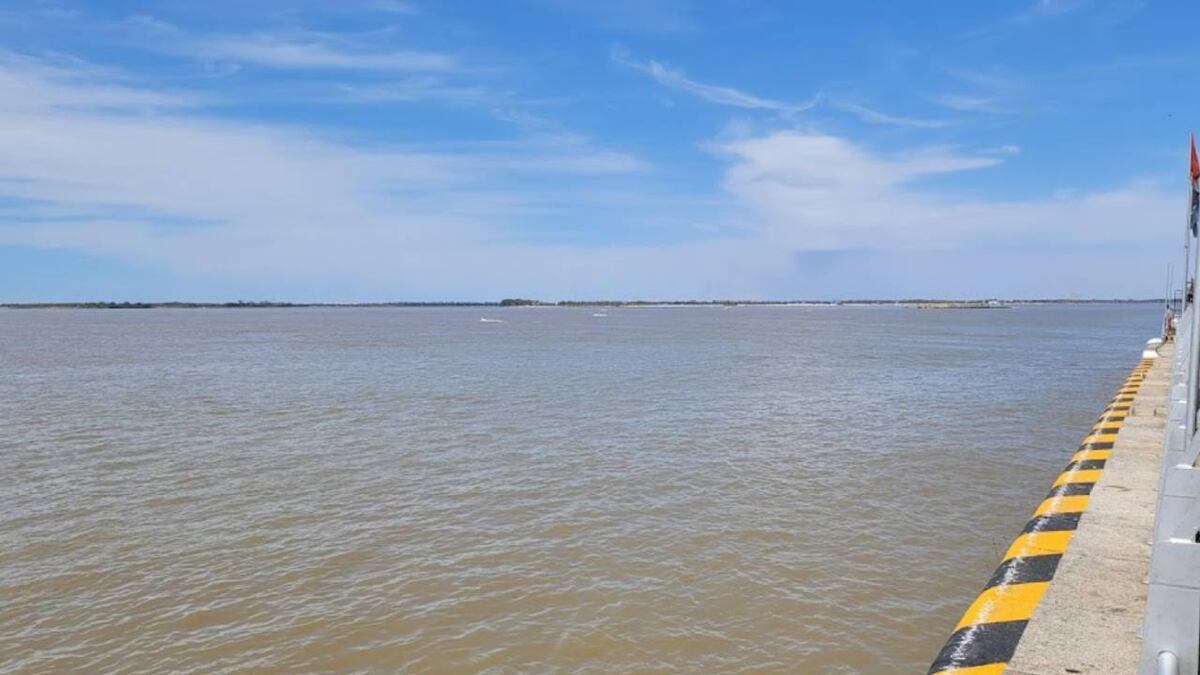 Bajante del río Paraná en Rosario: el nivel cayó casi 2,5 metros en 51 días