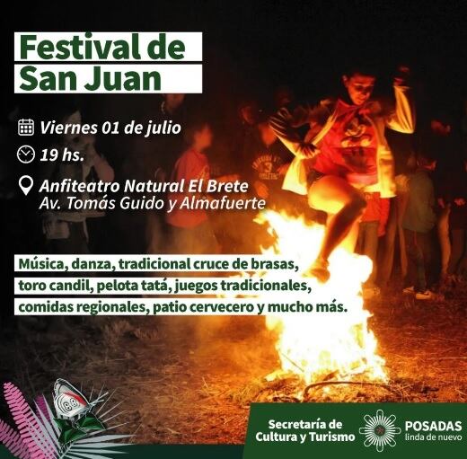 Se extienden las actividades por el día de San Juan.