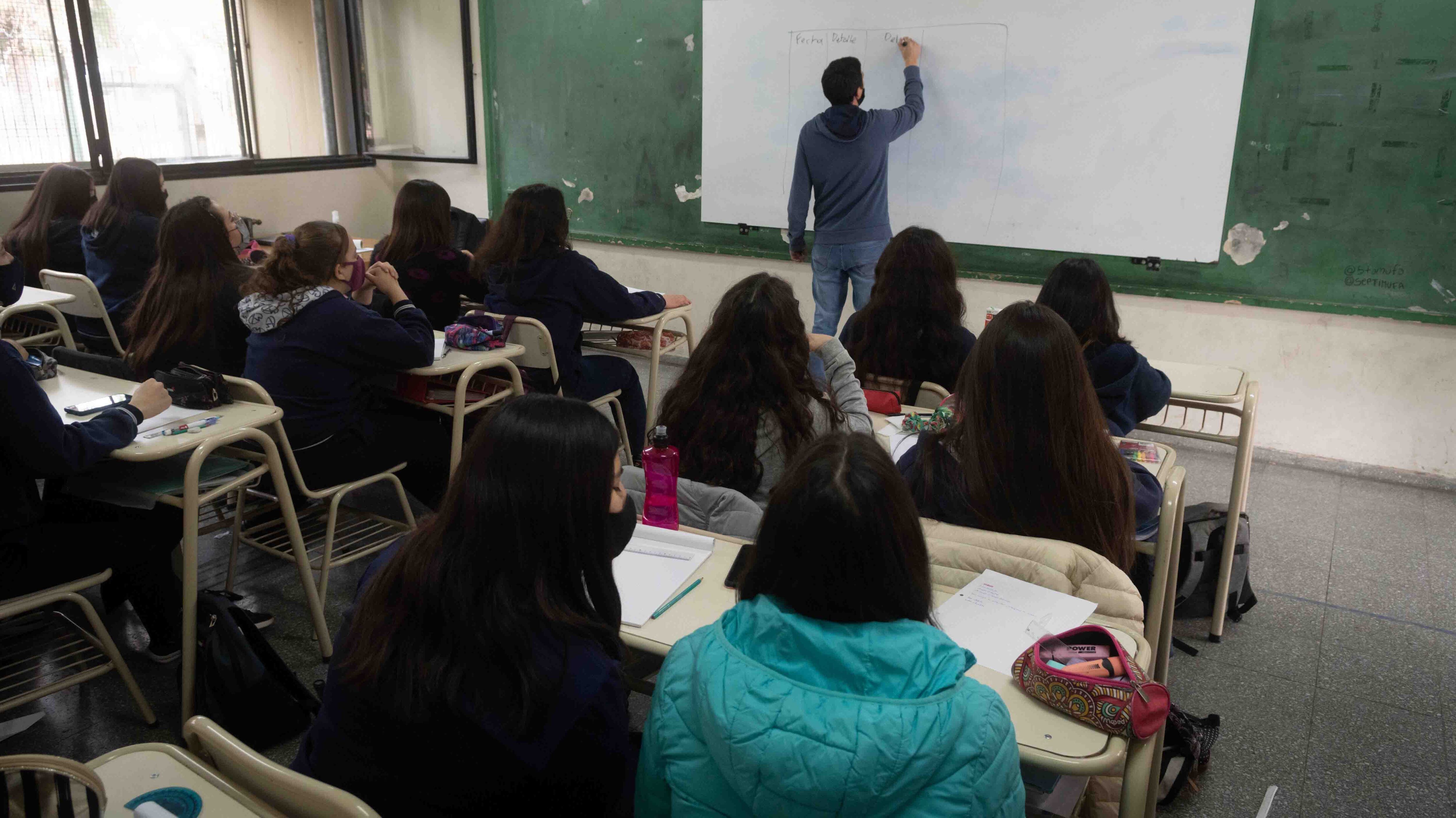 Son 9 mil los alumnos que se encuentran en situación "crítica".