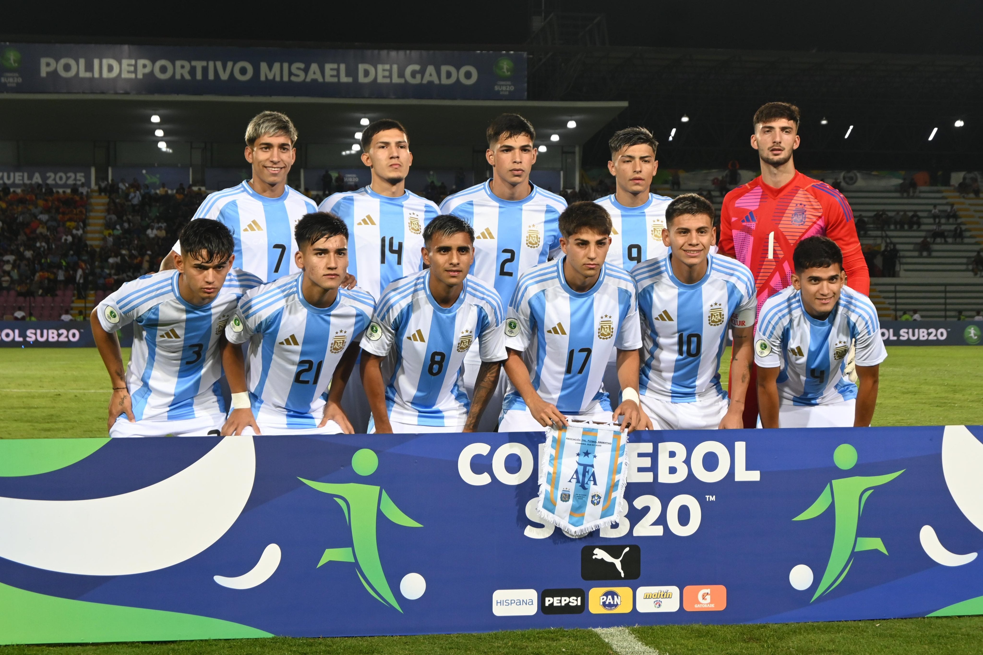 Argentina debutó en el Sudamericano de Venezuela /Foto: AFA