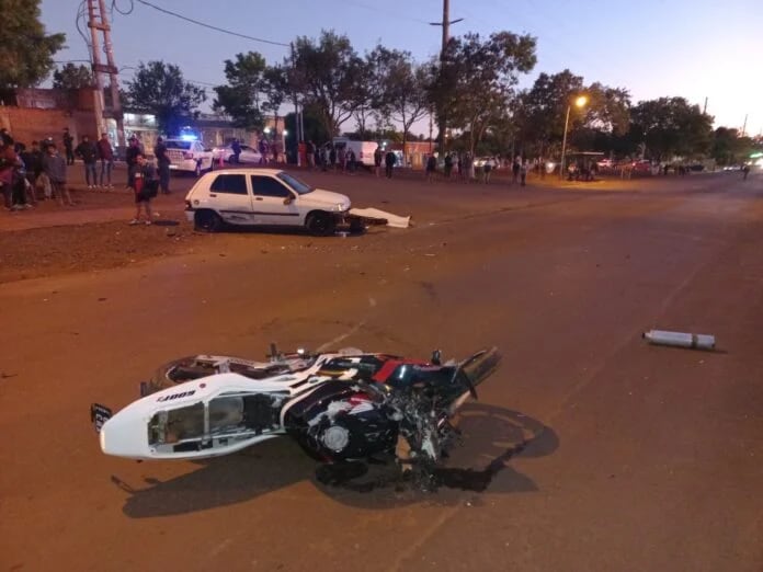 Siniestro vial: falleció un motociclista tras impactar con un auto en Posadas