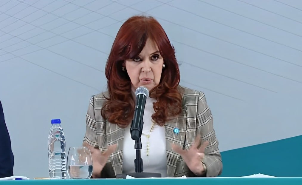 Cristina Fernández de Kirchner apareció en redes sociales para hablar de los incendios en Córdoba. 