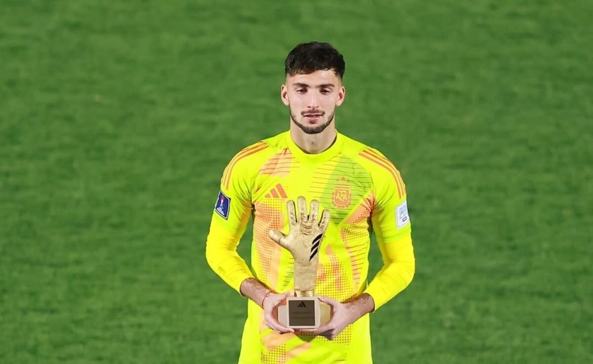 El arquero de Talleres, elegido como el mejor del Mundial Sub 20 con la selección subcampeona