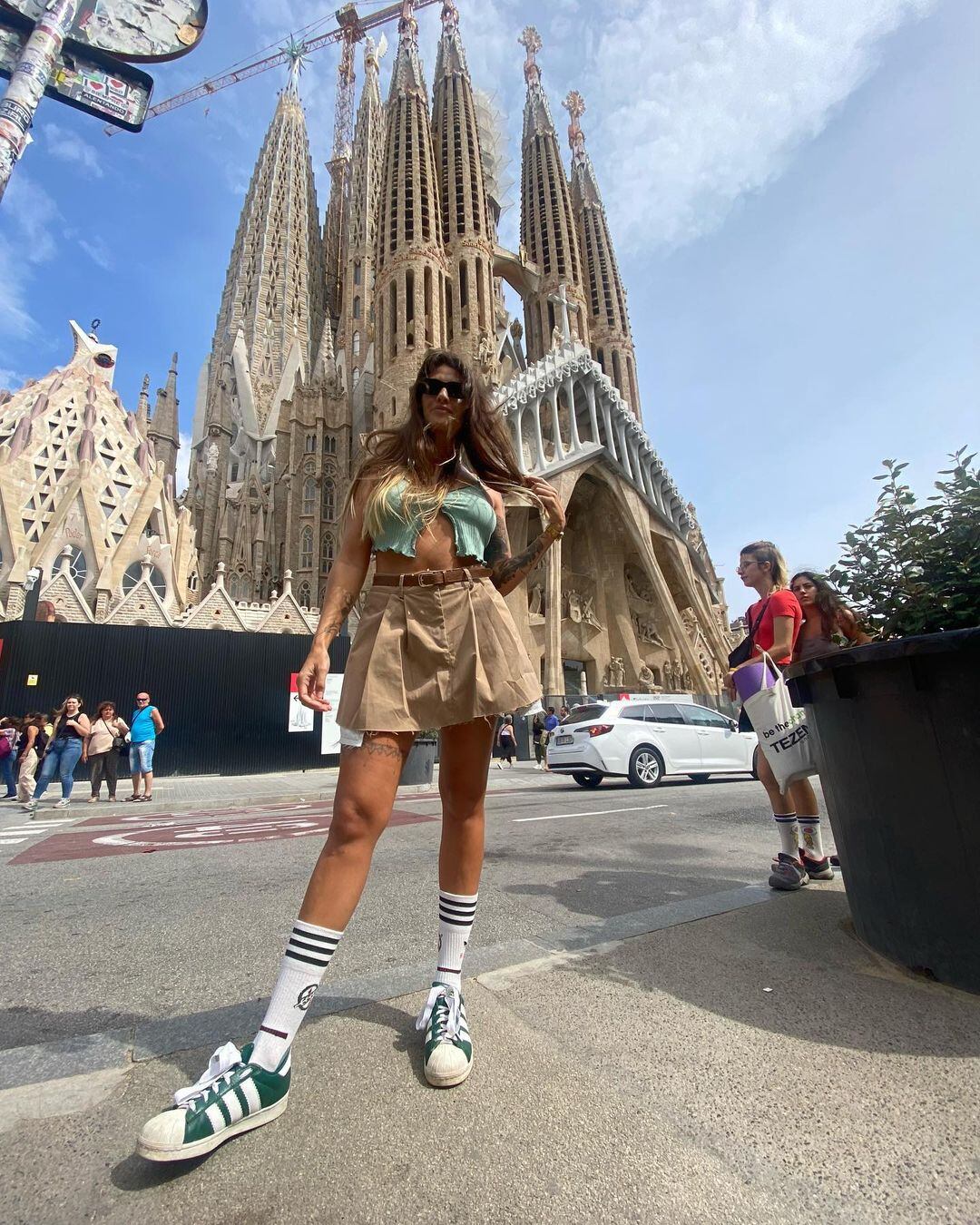 El look de Ivana Nadal para pasear por Barcelona