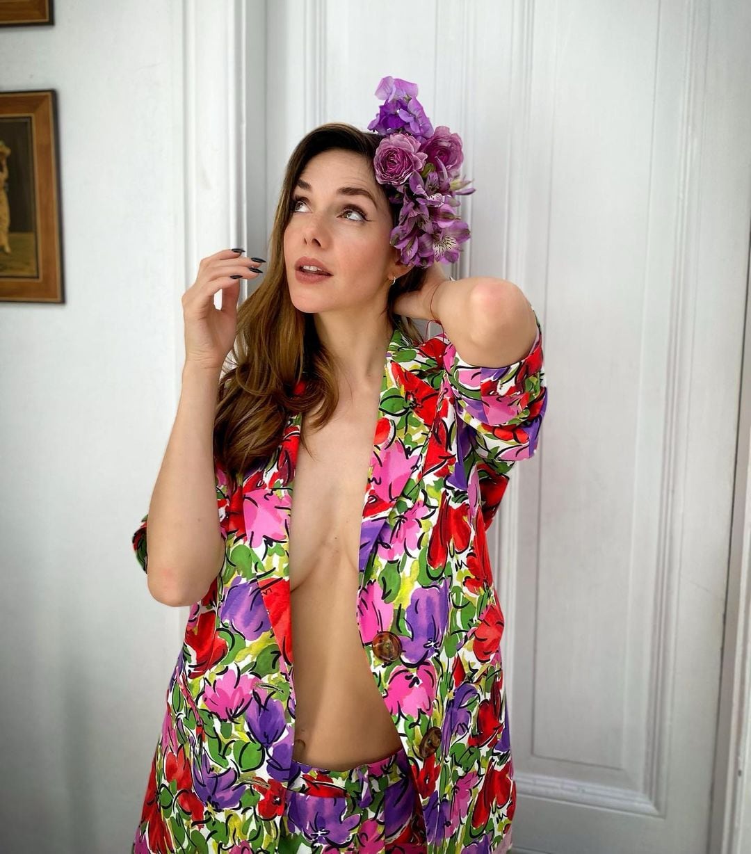 El osado look de Julieta Nair Calvo.