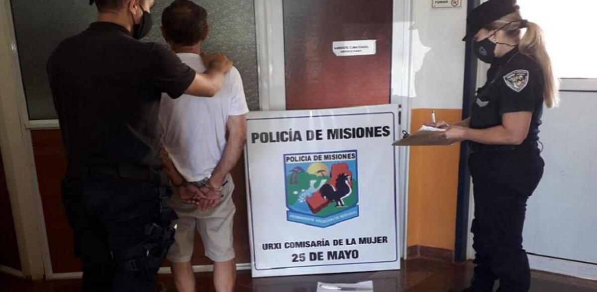 Un hombre fue detenido por apuñalar a su pareja en 25 de Mayo