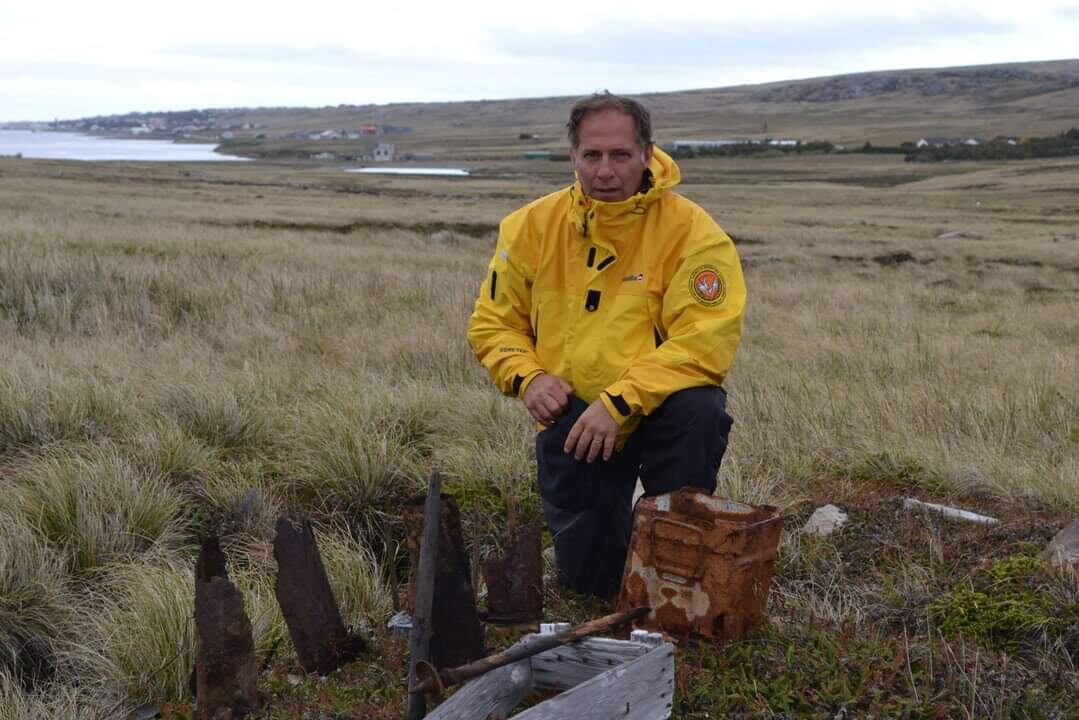 Roberto Vega viajó a las islas como subteniente en comisión, con apenas 20 años.