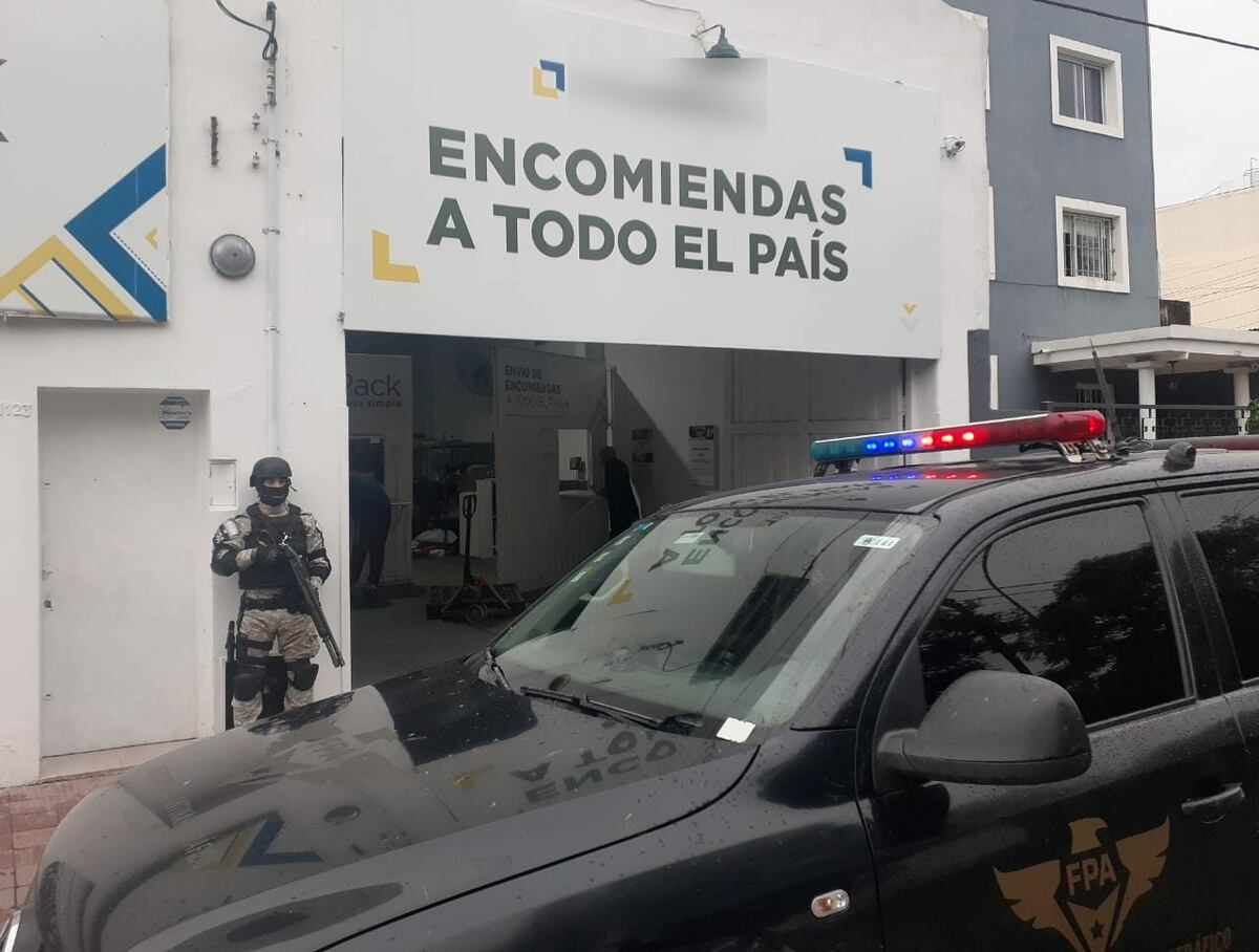 Encomienda con sorpresa: el paquete contenía drogas y el destino era Villa Carlos Paz