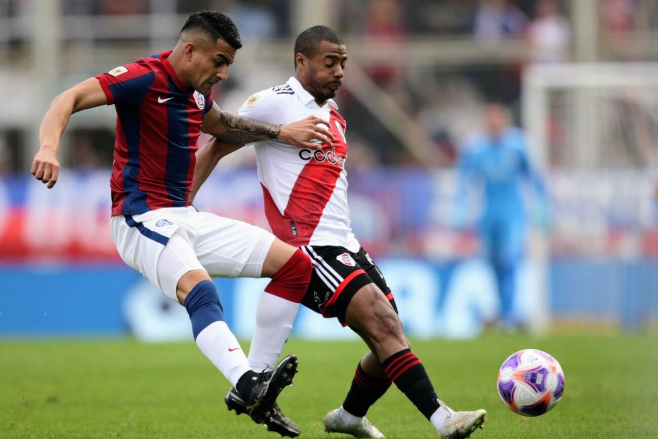 San Lorenzo y River, en el Nuevo Gasómetro, por la fecha 20 de la Liga Profesional. (Fotobaires)