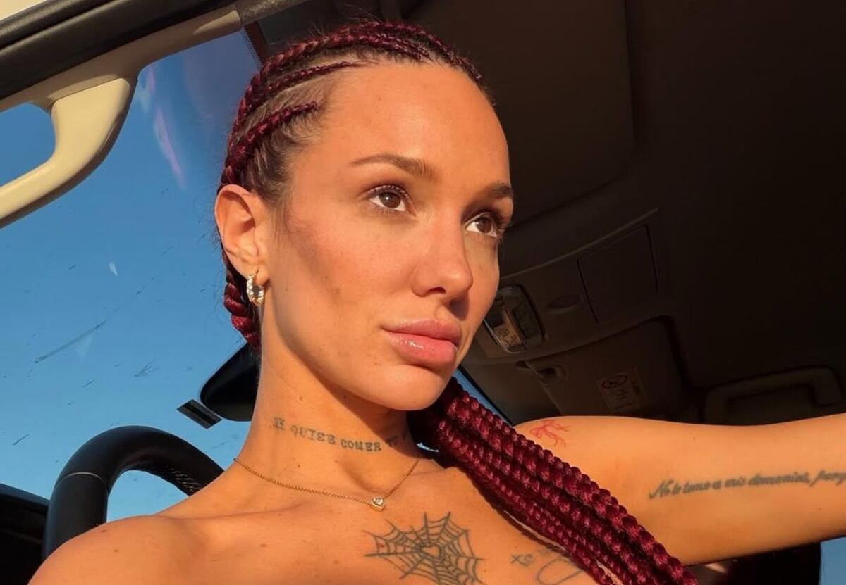 La Joaqui arrasó en Instagram con un look total white y se llevó todos los piropos