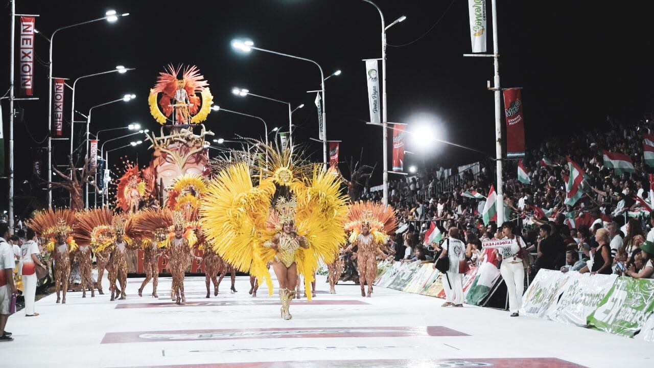 Comenzó el carnaval de Concordia 2025.