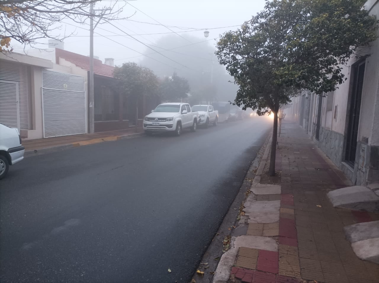 Clima. Niebla en San Luis capital.