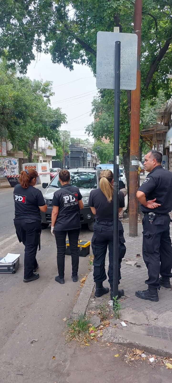 La Policía de Investigaciones (PDI) inspeccionó el vehículo en la Comisaría 7°.