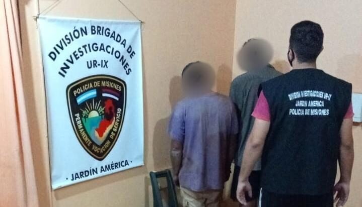 Dos barreteros terminaron detenidos tras robar una empresa en Jardín América.