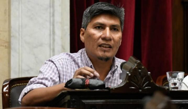 Diputado nacional por Jujuy Alejandro Vilca (PTS-FITU).