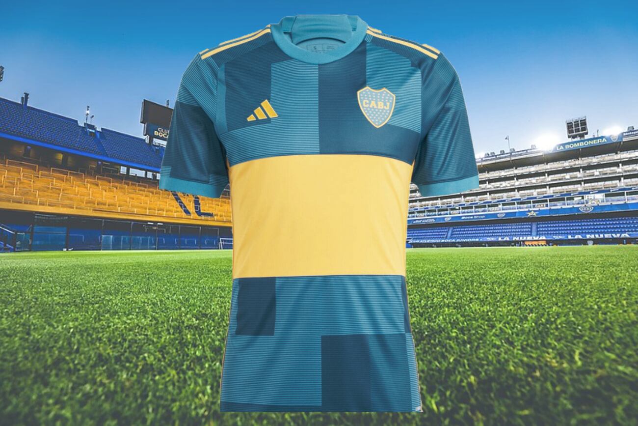 La camiseta de Boca.