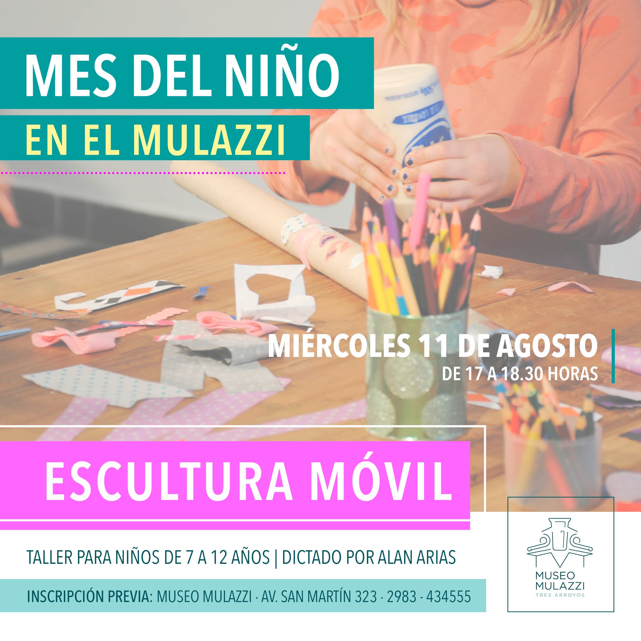 Talleres por el Mes del Niño en el Museo Mulazzi