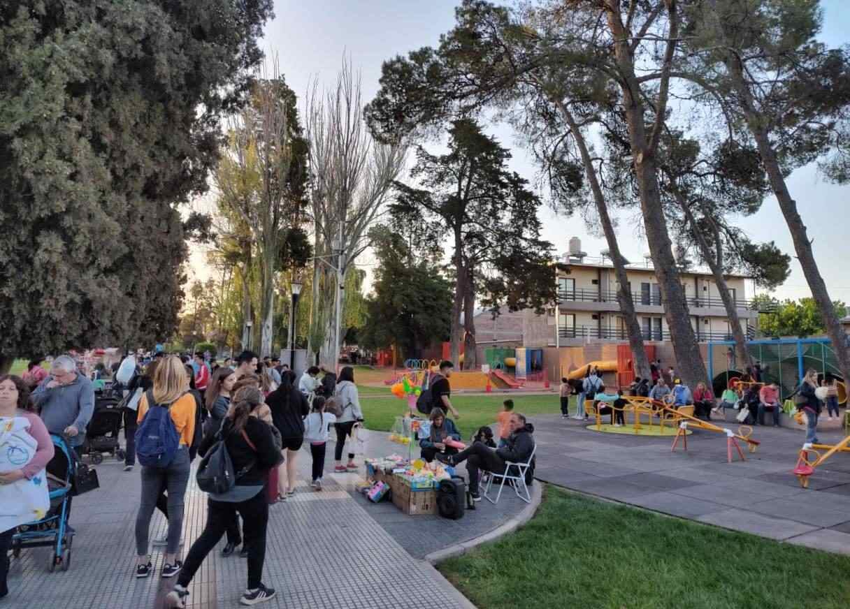 San Rafael fue el destino elegido por los turistas.