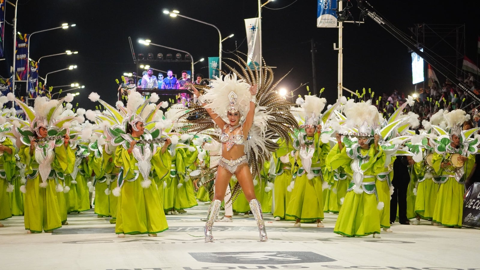 Carnaval de concordia tercera noche.