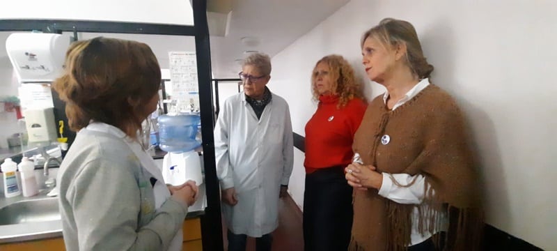 Autoridades de la asociación nacional de Puericultura visitaron el Centro de Salud de Tres Arroyos