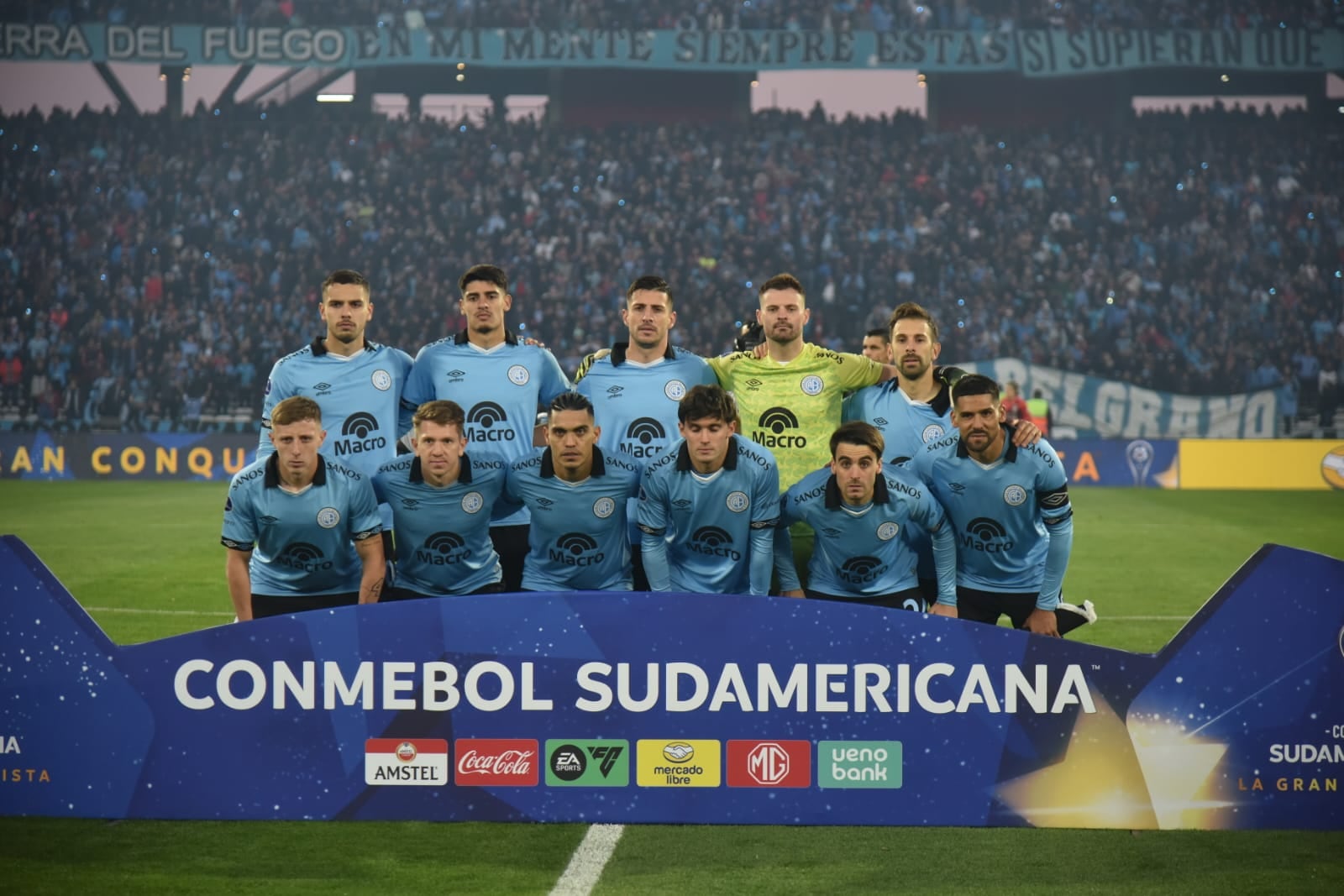 Belgrano enfrentó a Paranaense por los octavos de final de la Copa Sudamericana. (Facundo Luque / La Voz)