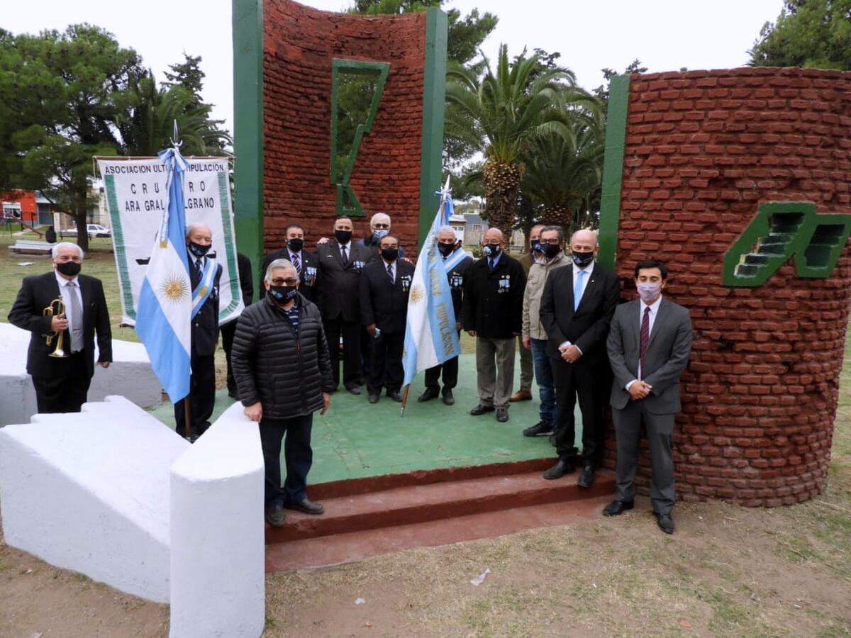 El recuerdo permanente de los héroes del Belgrano