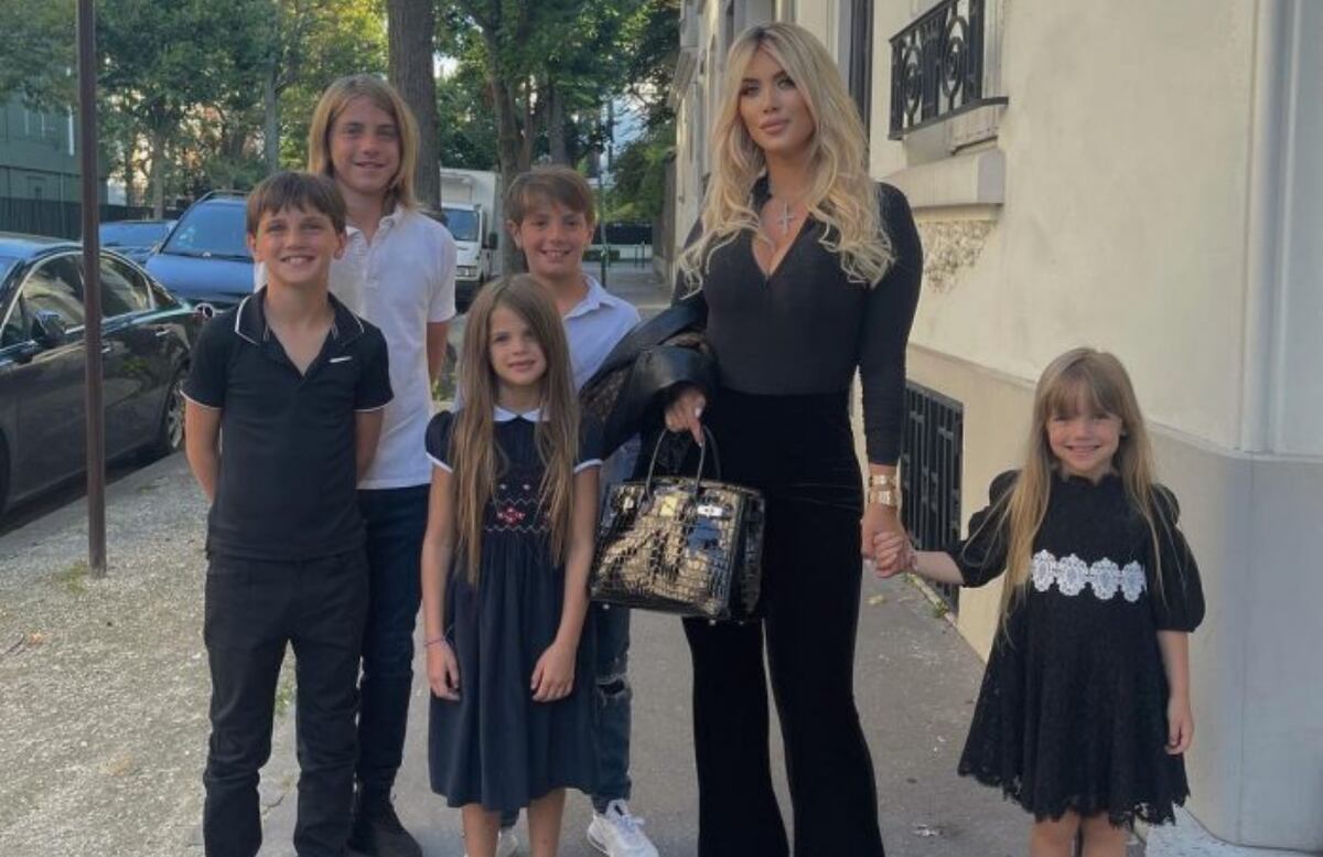 Qué opinan los hijos de Wanda Nara sobre el escándalo entre Mauro Icardi y L-Gante