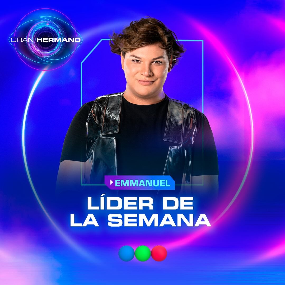 Emmanuel de Gran Hermano 2024 es el nuevo líder de la semana.