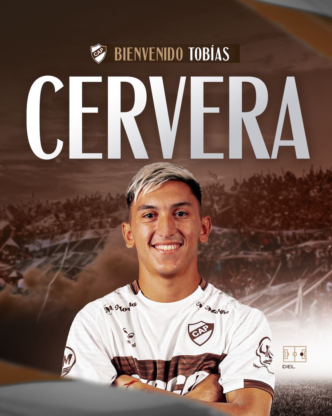 Platense contrató a Tobías Cervera a préstamo hasta diciembre de 2025.