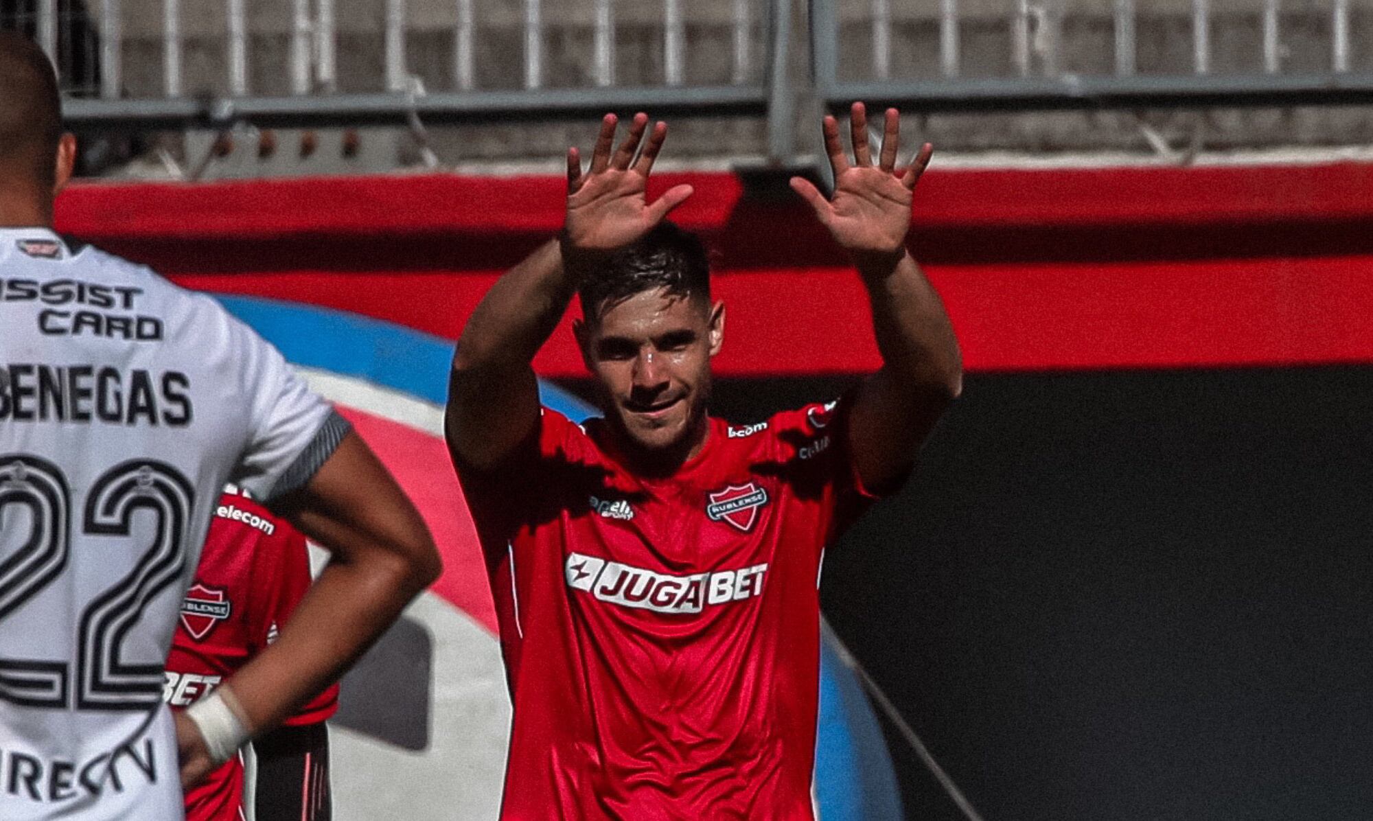 Gabriel Graciani, ex Instituto actualmente en Ñublense de Chile. (Gentileza).