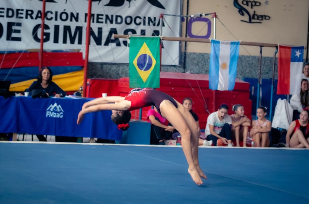 Vendimia Internacional de gimnasia artística en Mendoza.