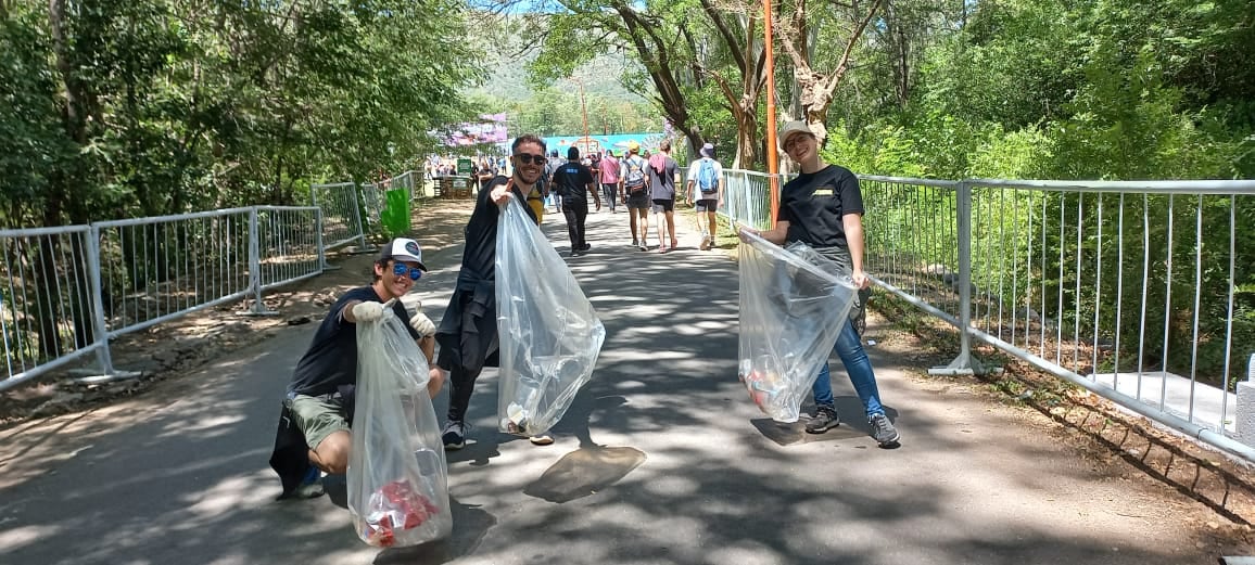 El festival y su fuerte apuesta al cuidado del medio ambiente.