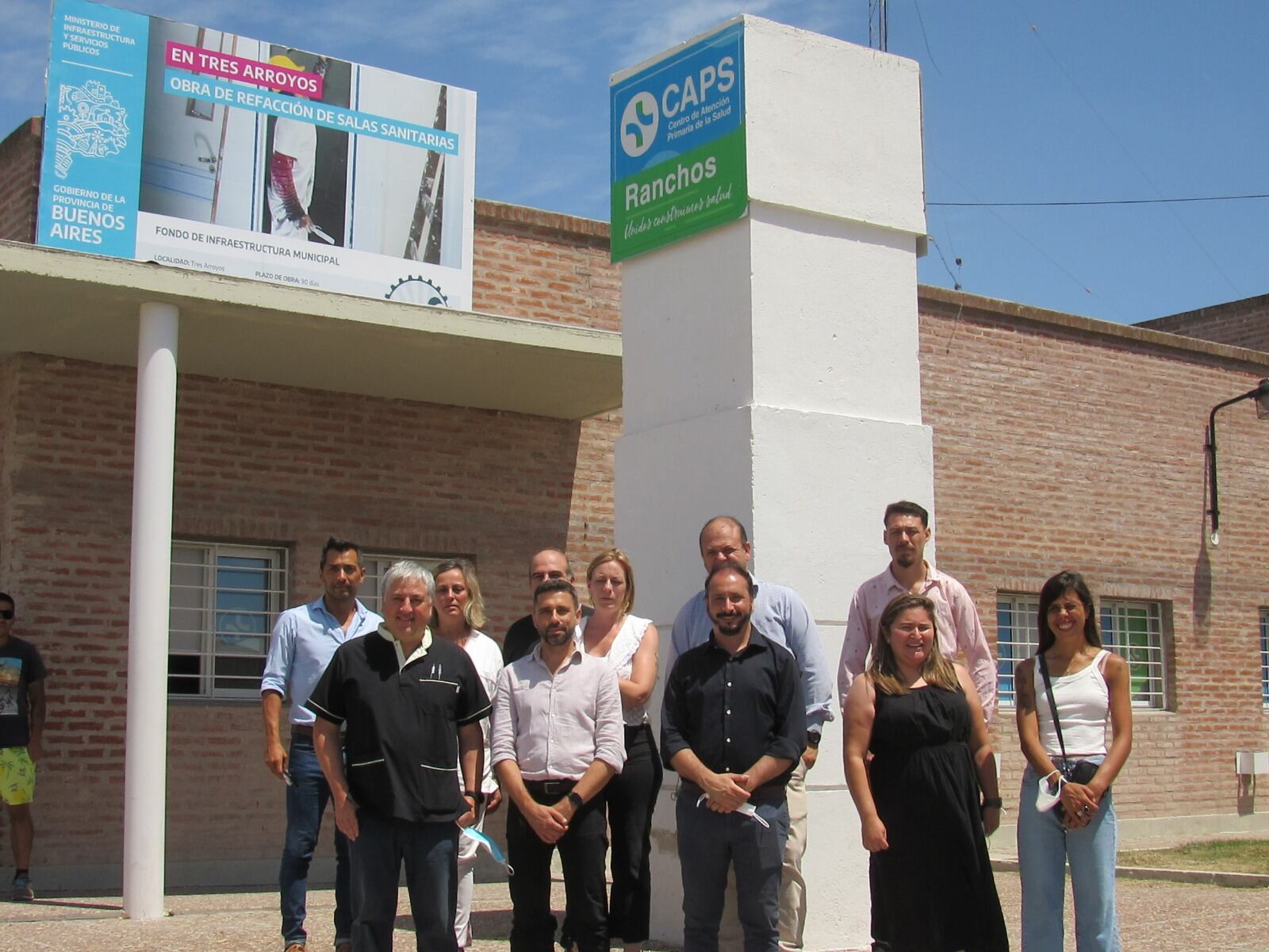 El intendente Sánchez recibió a autoridades de salud de la Provincia de Buenos Aires