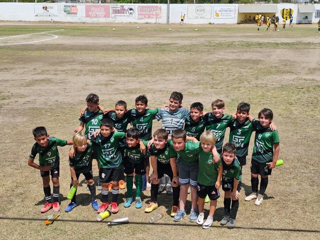 Fútbol Infantil Deportivo y Cultural Arroyito campeones 2023