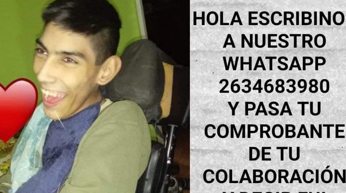 Todos por Franco: tiene 21 años, parálisis cerebral y necesita tener su propia habitación adaptada