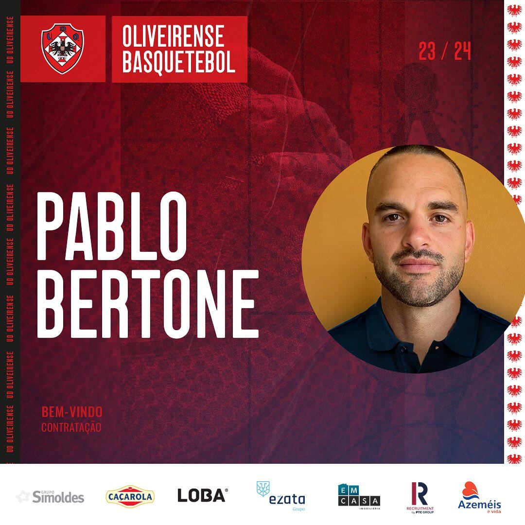 Pablo Bertone Oliveirense Portugal