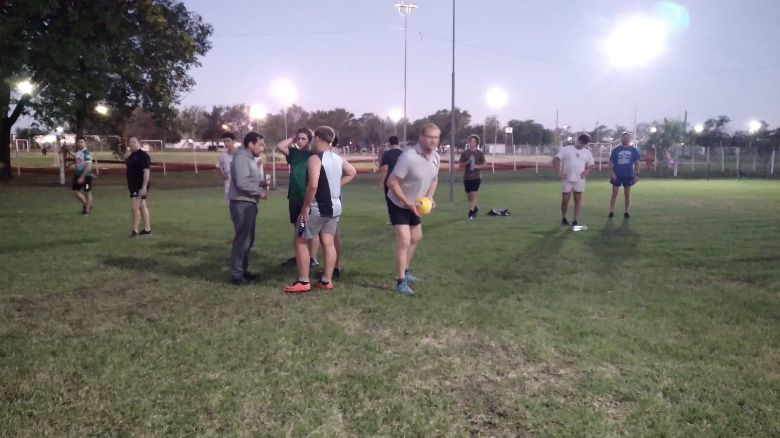 Entrenamiento Los Hurones Arroyito