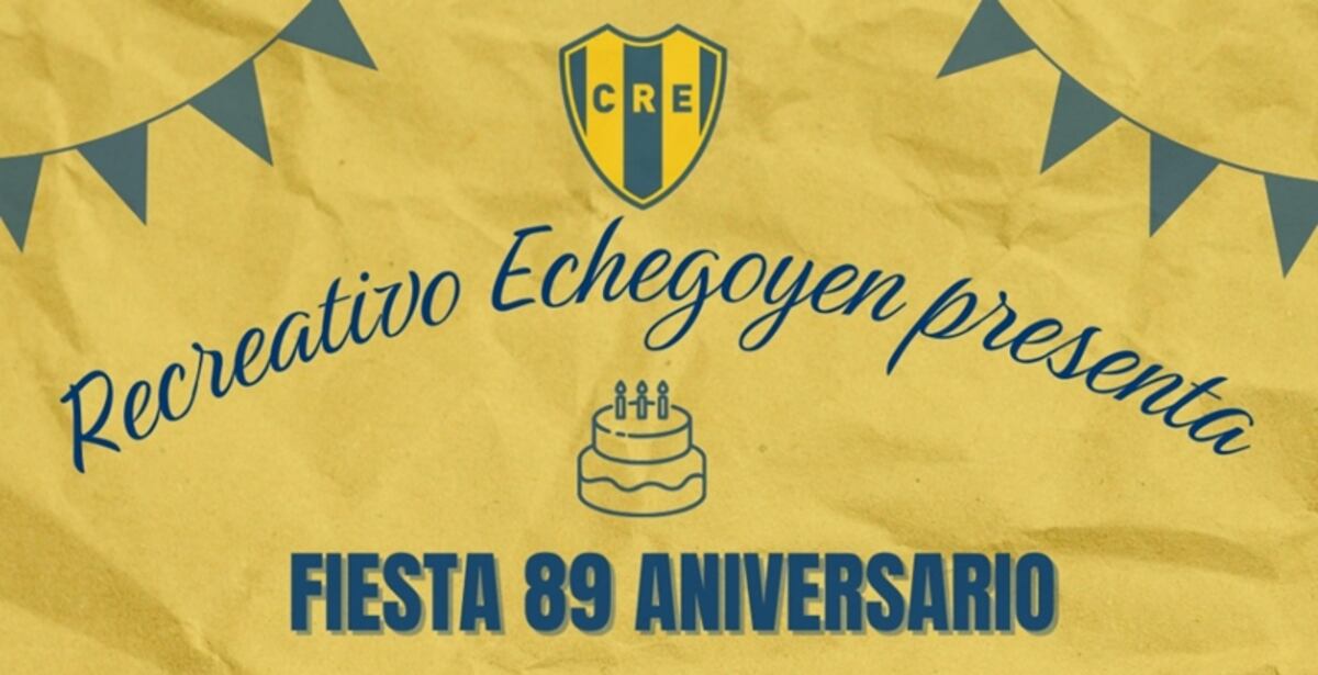 El Club Recreativo Echegoyen celebra su 89º aniversario con un baile