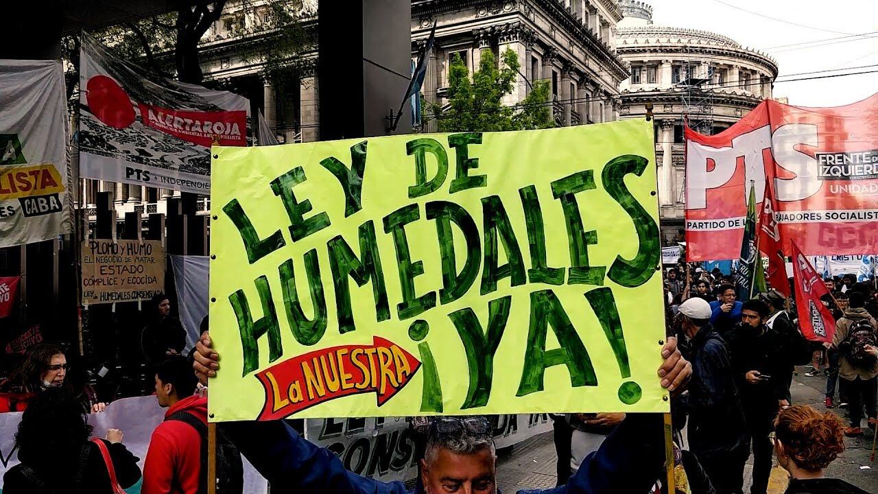 El dictamen de la Ley de Humedales en el Congreso tuvo mucha discusión en comisiones.