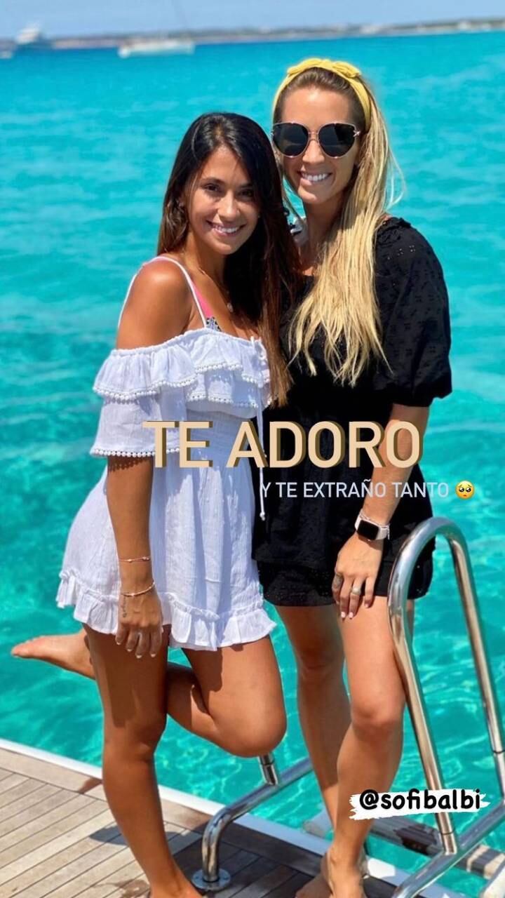 La rosarina espera el reencuentro con una de sus mejores amigas.