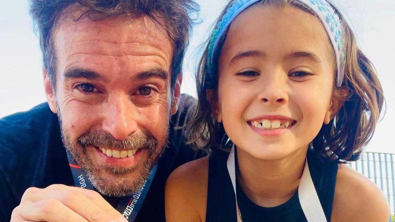 Nicolás Cabré contó la decisión que tomó sobre las redes sociales y su hija Rufina