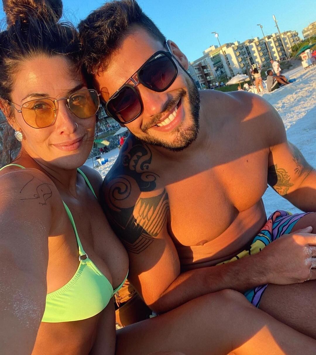 Ivana Nadal junto a su novio Bruno Siri