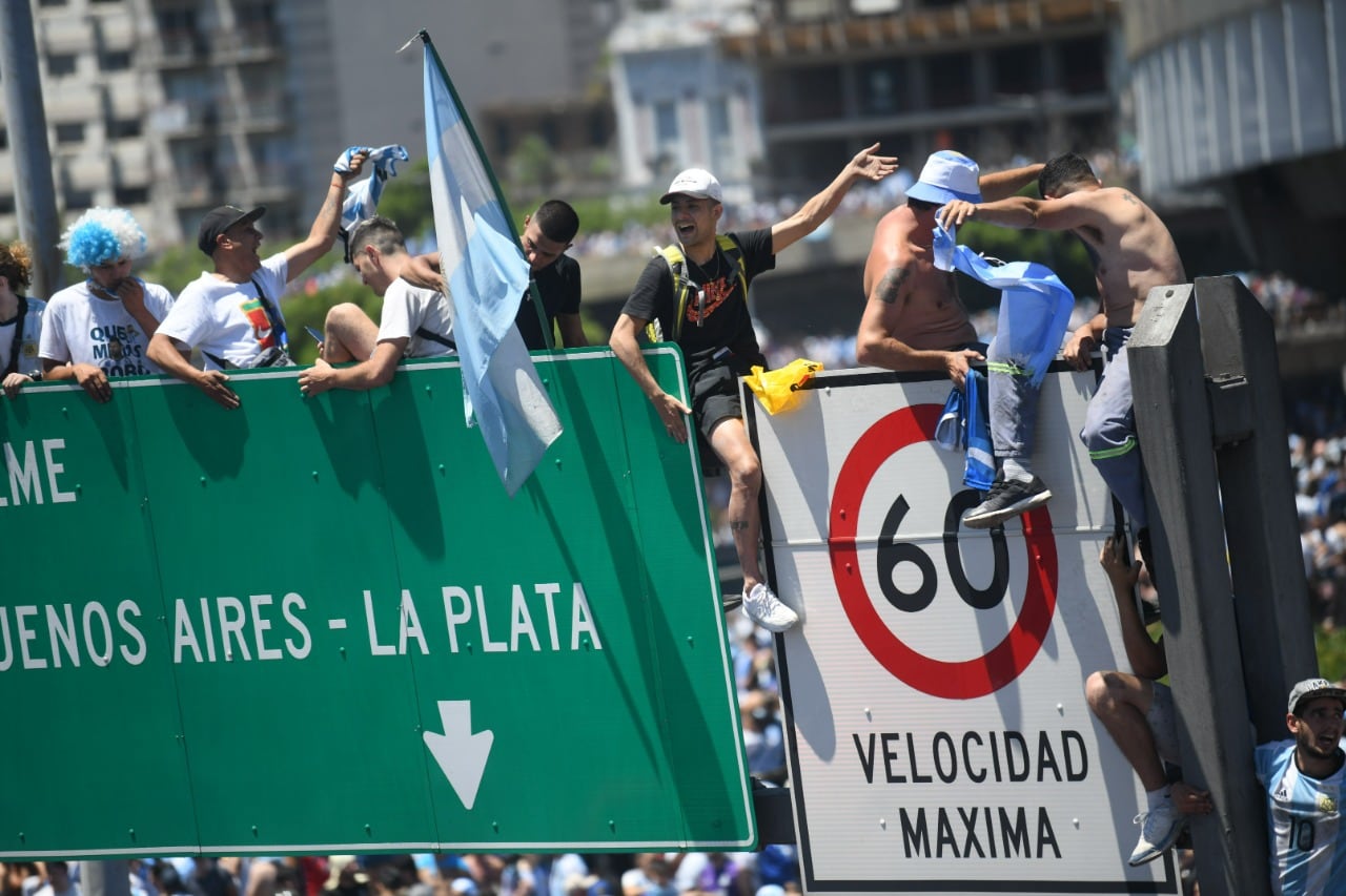 Se produjeron algunas imprudencias en los festejos de los hinchas.