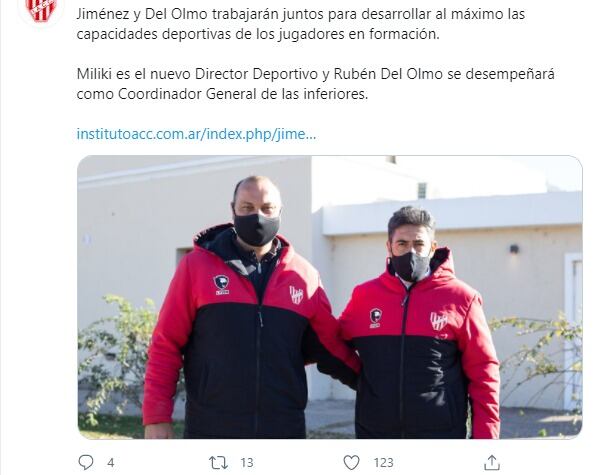 Daniel Jiménez y Rubén Del Olmo, a cargo de La Agustina y las Inferiores de la Gloria.