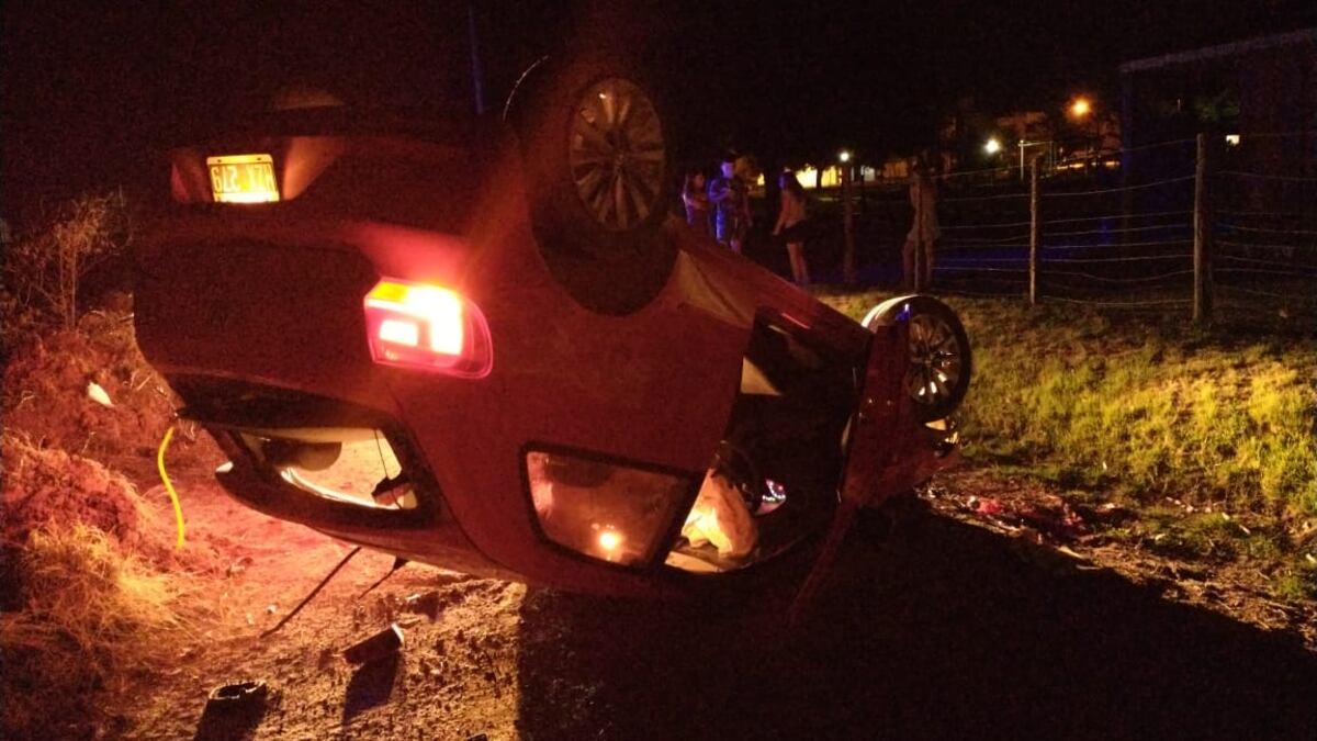 Balnearia: dos accidentes de transito el fin de semana