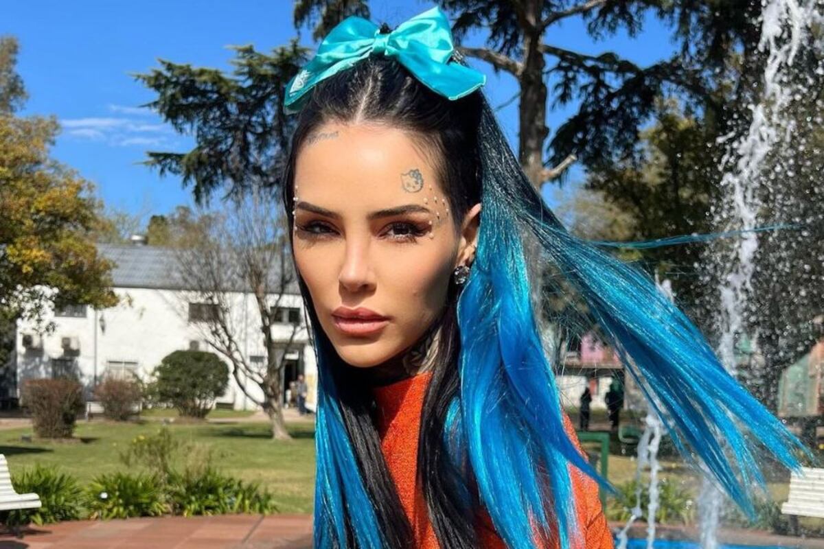 Cande Tinelli se la jugó y marcó tendencia con una explosión de color: “Camaleónica”